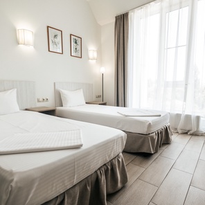 Номер первой категории (двухместный) 2 раздельные кровати